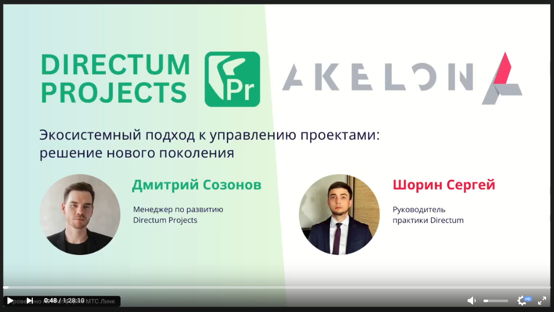 Экосистема Directum Projects